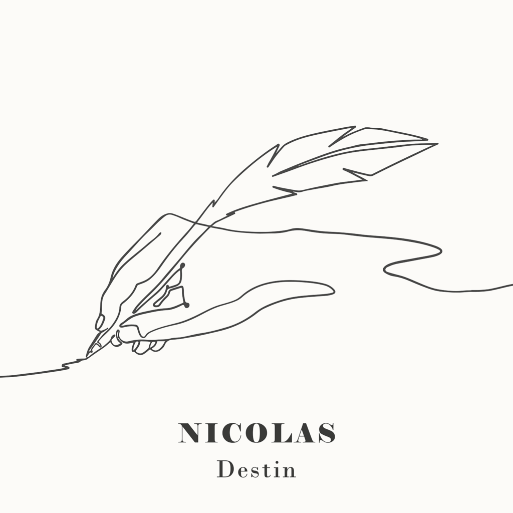 Création de la pochette de couverture Nicolas Destin